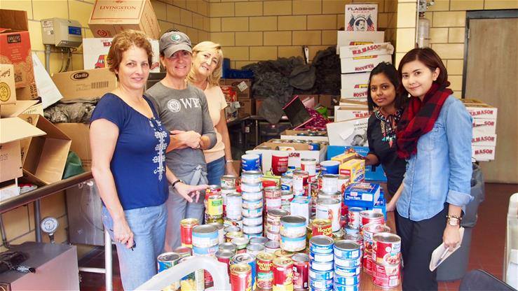 Facebook/Campus Pop Up Pantry Inspired and ready to go to work.